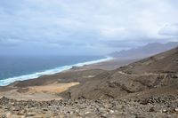 El pueblo de Cofete en Fuerteventura. El arco de Cofete (autor Dirk Vorderstrasse). Haga clic para ampliar la imagen.