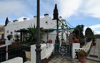 Das Dorf Femés Lanzarote. Malerische Haus in Las Casitas de Femés. Klicken, um das Bild zu vergrößern