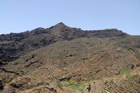 A aldeia de Masca em Tenerife.  Clicar para ampliar a imagem.