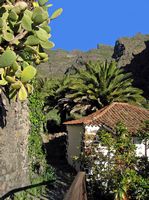 Het dorp Masca in Tenerife. Klikken om het beeld te vergroten.