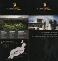 El pueblo de Masdache en Lanzarote. Folleto El Grifo Museo del Vino. Haga clic para ampliar la imagen.