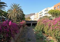 Het dorp Morro del Jable in Fuerteventura. De Barranco van Las Damas (auteur Frank Vincentz). Klikken om het beeld te vergroten.
