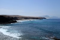 Het dorp La Pared in Fuerteventura. Playa del Viejo Rey (auteur Frank Vincentz). Klikken om het beeld te vergroten.