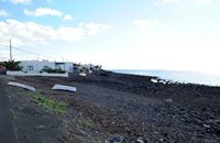 A aldeia de Playa Quemada em Lanzarote. Playa Quemada. Clicar para ampliar a imagem.