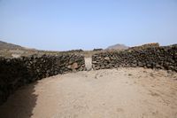 Das Dorf Pozo Negro Fuerteventura. Ein Gehäuse von Guanchen Dorf La Atalayita (Autor Frank Vincentz). Klicken, um das Bild zu vergrößern