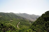 El pueblo de San Andrés de Tenerife. Barranco del Cercado de San Andrés. Haga clic para ampliar la imagen.