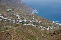 Het dorp Taganana in Tenerife. Klikken om het beeld te vergroten.