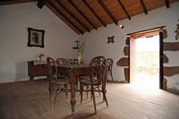 Le village de Tefía à Fuerteventura. Alcogida, salle à manger de la maison numéro 4. Cliquer pour agrandir l'image.