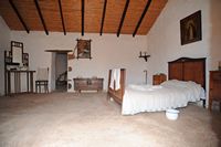 Le village de Tefía à Fuerteventura. Alcogida, chambre à coucher de la maison numéro 4. Cliquer pour agrandir l'image.