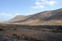 El pueblo de Vallebrón en Fuerteventura. el Paisaje Protegido Vallebron. Haga clic para ampliar la imagen.