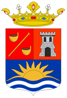 Die Stadt Adeje auf Teneriffa. Wappen (Jerbez Autor). Klicken, um das Bild zu vergrößern