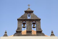 La ville d'Antigua à Fuerteventura. La chapelle Saint-Roch à Casillas de Morales (auteur Frank Vincentz). Cliquer pour agrandir l'image.