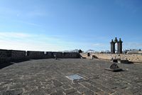 Die Stadt Arrecife auf Lanzarote. Die St. Joseph Castle. Plattform. Klicken, um das Bild zu vergrößern