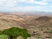El parque rural de Betancuria en Fuerteventura. Visto desde el punto de vista de Morro Velosa (autor Norbert Nagel). Haga clic para ampliar la imagen.