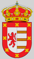 Arms of the City of Betancuria (author Felipealvarez). Click to enlarge the image.