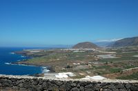 La ville de Buenavista del Norte à Ténériffe. Cliquer pour agrandir l'image.