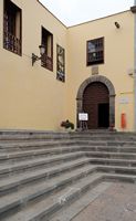 A cidade de Garachico em Tenerife. Antigo convento de San Francisco. Clicar para ampliar a imagem.