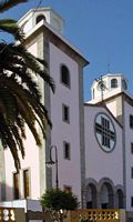 De stad La Matanza de Acentejo in Tenerife. Klikken om het beeld te vergroten.