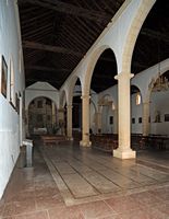 The town of La Oliva in Fuerteventura. Nave of the Gospel of Church of Our Lady of Candlemas. Click to enlarge the image.