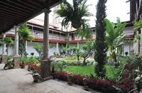 La ville de La Orotava à Ténériffe. Monasterio Santo Domingo. Cliquer pour agrandir l'image.