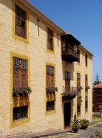 The town of La Orotava in Tenerife. Casa Lercaro. Click to enlarge the image.