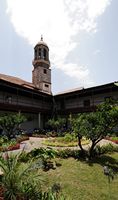 Die Stadt La Orotava auf Teneriffa. Monasterio Santo Domingo. Klicken, um das Bild zu vergrößern