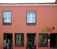 De stad La Orotava in Tenerife. Restaurant Sabor Canario. Klikken om het beeld te vergroten.