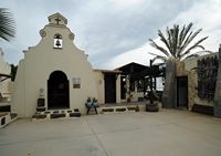 Le Musée ethnographique Tanit à San Bartolomé à Lanzarote. L'ancienne aire de battage. Cliquer pour agrandir l'image.