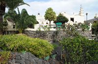 Das ethnographische Museum Tanit in San Bartolomé auf Lanzarote. Garten. Klicken, um das Bild zu vergrößern