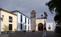 The town of San Cristóbal de la Laguna in Tenerife. Real del santuario Holy Christ of Laguna. Click to enlarge the image.