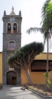 Die Stadt San Cristóbal de la Laguna auf Teneriffa. Old St. Augustine Kloster. Klicken, um das Bild zu vergrößern