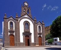 A cidade de Santa Lucía em Gran Canária.  Clicar para ampliar a imagem.