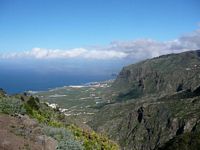 La ciudad de Los Silos en Tenerife. Los Silos Vista. Haga clic para ampliar la imagen.