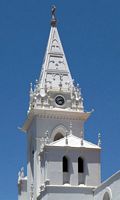 La ciudad de Los Silos en Tenerife. Iglesia. Haga clic para ampliar la imagen.