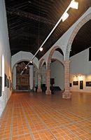 A cidade de Teguise em Lanzarote. A antiga igreja de São Domingos. Clicar para ampliar a imagem.