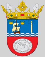 A cidade de Tías em Lanzarote. Escudo da cidade de Tías em Lanzarote (autor Sancho Panza XXI). Clicar para ampliar a imagem.
