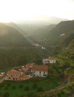 La ciudad de Valsequillo en Gran Canaria. Haga clic para ampliar la imagen.