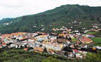 La città di Vega de San Mateo, a Gran Canaria.  Clicca per ingrandire l'immagine