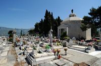 Le village de Cavtat en Croatie. Le cimetière. Cliquer pour agrandir l'image dans Adobe Stock (nouvel onglet).