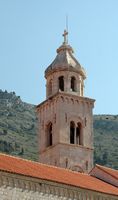 Dominican monastery, bell-tower. Click to enlarge the image in Adobe Stock (new tab).
