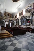 La ville close de Dubrovnik en Croatie. Quartier des Franciscains. Église du couvent des Franciscains. Cliquer pour agrandir l'image dans Adobe Stock (nouvel onglet).