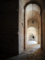 Les fortifications de Dubrovnik en Croatie. Fortifications de l'ouest. Forteresse Saint-Laurent. Cliquer pour agrandir l'image dans Adobe Stock (nouvel onglet).