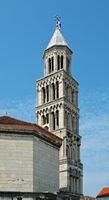 A catedral São Domnius de Split. Clicar para ampliar a imagem em Adobe Stock (novo guia).