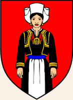 Escutcheon of the commune of Konavle. Click to enlarge the image.
