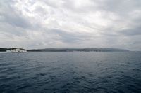 L'île de Korčula en Croatie. Ferry. Cliquer pour agrandir l'image.