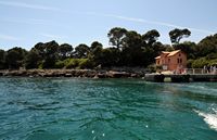 L'île de Lokrum en Croatie. Port de l'île. Cliquer pour agrandir l'image.