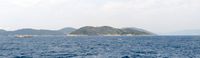 Les îles Élaphites en Croatie. Île de Ruda. Cliquer pour agrandir l'image.