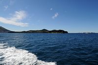 Les îles Élaphites en Croatie. Île de Daksa. Cliquer pour agrandir l'image.
