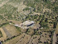 Le parc national de la Krka en Croatie. Les ruines du camp romain de Burnum (auteur N. P. Krka). Cliquer pour agrandir l'image.