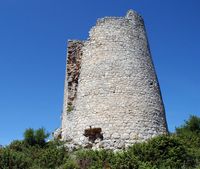 Le parc national de la Krka en Croatie. La forteresse de Trošenj (auteur N. P. Krka). Cliquer pour agrandir l'image.